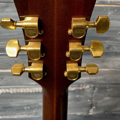 Used Guild 1976 F-50R Jumbo USA made Acoustic Electric Guitar with Case image 10
