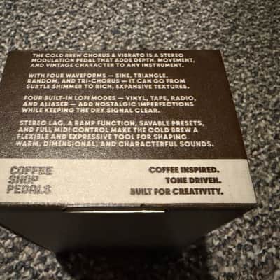 Coffee Shop Pedals Cold Brew Chorus + Vibrato Pedal image 5