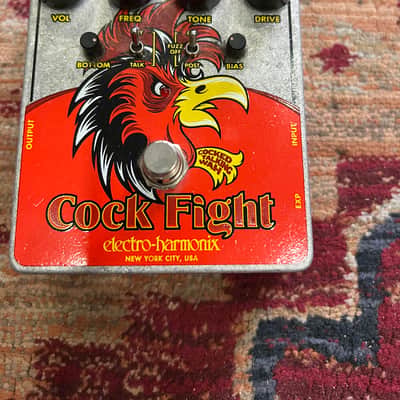 Electro-Harmonix Cock Fight talking wah and fuzz pedal image 1