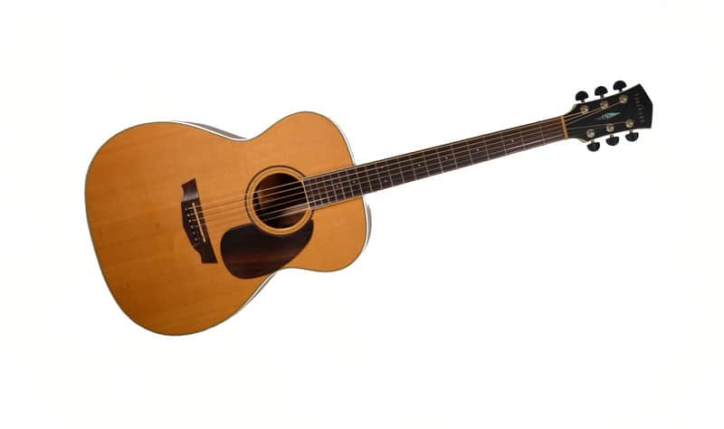 Parkwood PW320M Folk Size Acoustic/Electric Guitar w/ Gig Bag – Used - Natural Satin Finish image 1