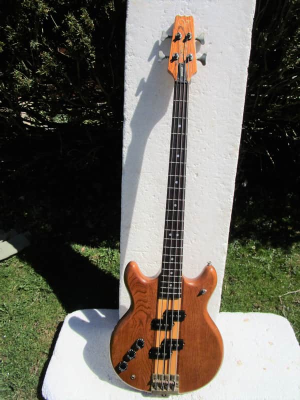Left Hand Vantage VP795B Bass Guitar, 1981, Japan, Matsumoku Factory, 34 " Scale, Set Neck image 1
