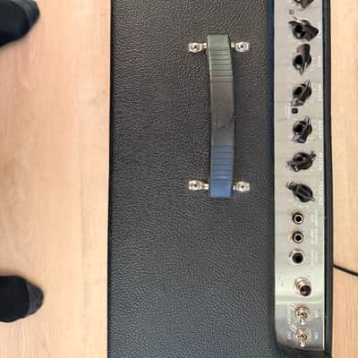 Fender Deluxe Hotrod 2002 all tube - Black with Chrome plate image 2