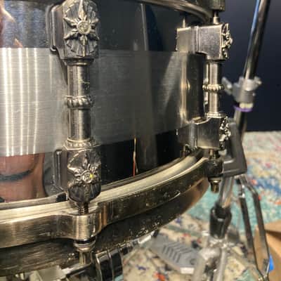 Tama - 6x14" Warlord Spartan, Snare Drum, 2000's - Stainless Steel image 7