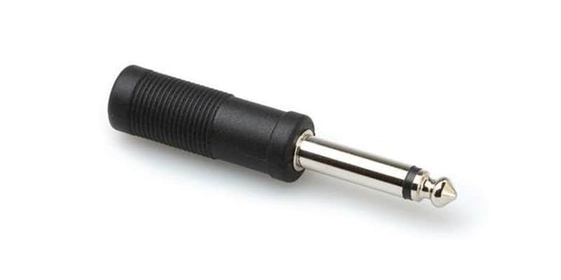 Hosa Technology GPP-290 Analog Audio Adaptor 1/4" TRS to 1/4" TS image 1