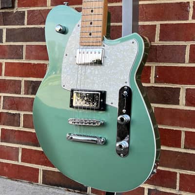 Reverend Charger HB, Metallic Alpine, Korina Body, Roasted Maple Neck, Locking Tuners image 4