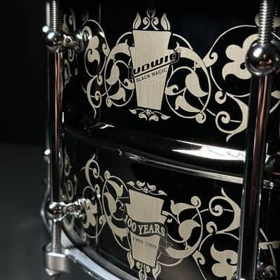 Ludwig Black Magic 100 Years Anniversary Snare Drum 14“x6,5“ NOS image 3