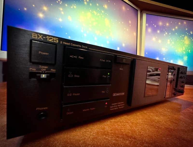NAKAMICHI BX-125 🌈RaRe🌈 Vintage Stereo Cassette Deck image 1