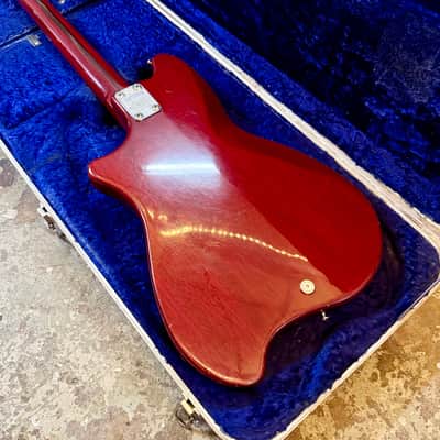 Ovation Magnum I Bass c 1978 - 1980 Cherry original vintage USA image 9