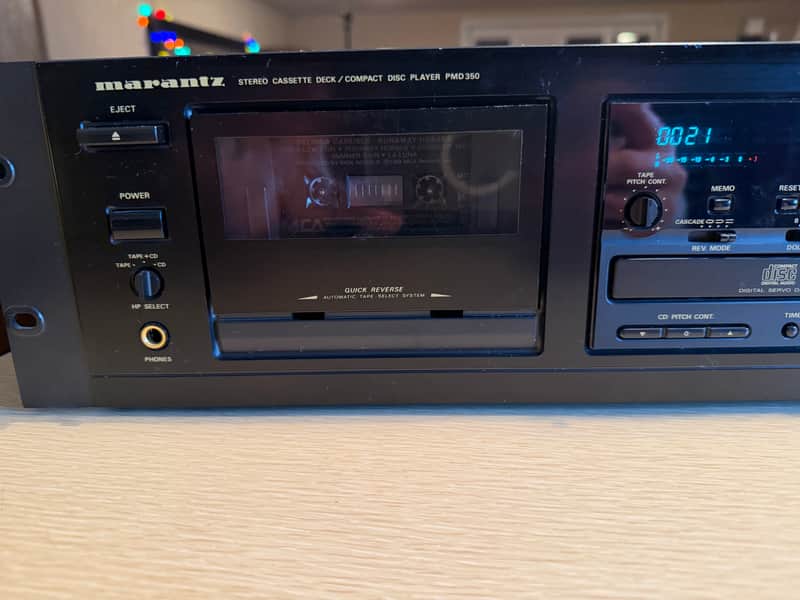 SPECTACULAR Marantz Professional® PMD350 Cassette Deck & CD | Reverb
