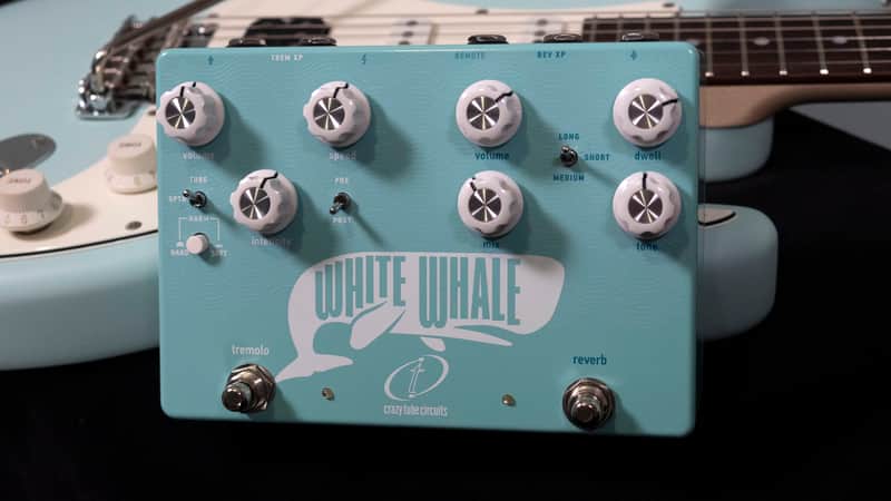 Crazy Tube Circuits White Whale V2 Spring Reverb/Tremolo image 1