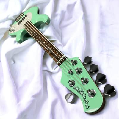 Ernie Ball Music Man StingRay 5 Special, Laguna Green / Rosewood *LAST 1! image 7