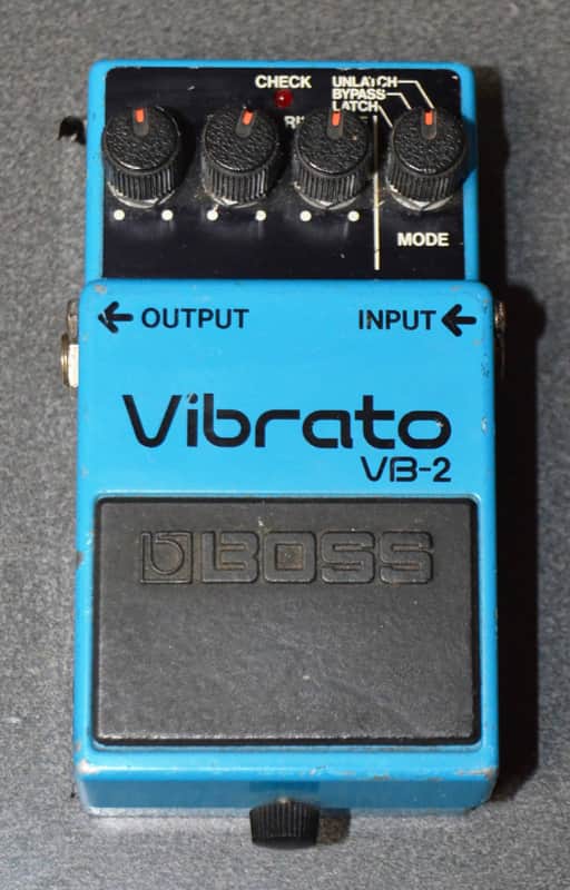 Boss Mick Ronson Owned Boss VB-2 Vibrato Effect Pedal – Used image 1