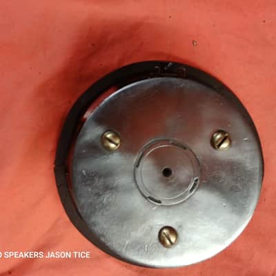 6.5" ALNICO SPEAKER FOUR OHMS 4 OHMS FENDER CHAMP UPGRADE HUGE 3 BRASS BOLT ALNICO CAN MOTOR LARGE VOICE COIL PMR SPEAKER image 8