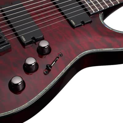Schecter Hellraiser C-8 Black Cherry image 3