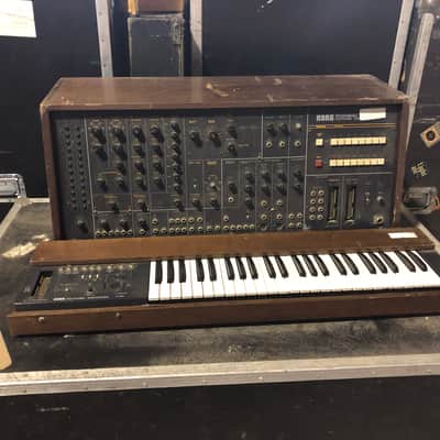 Korg PS3200 Analog Synth Owned and used by Rick Wakeman of YES 1979 Black image 1
