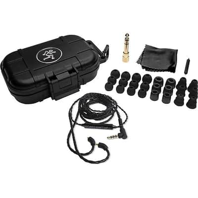 Mackie MP-320 Triple Dynamic Driver In-Ear Monitors (Clear) -New in-box! -w/ Fast & Free shipping! image 3