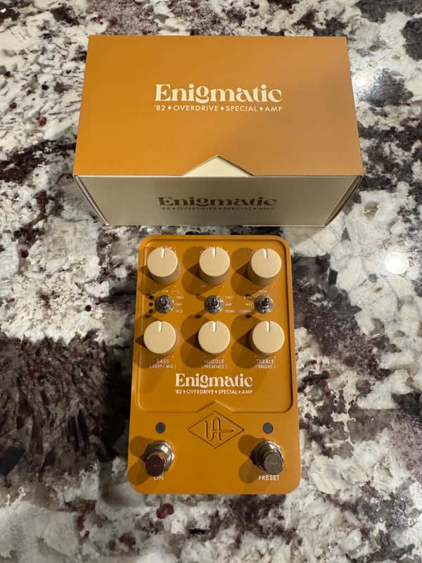 Universal Audio Enigmatic '82 Overdrive Special Amp 2024 - Present - Gold image 1