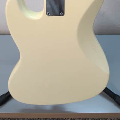 1989 Vintage Squier Jazz Bass E Neck!  Fantastic cond, Excellent Bass 1989 - Pearl White image 11