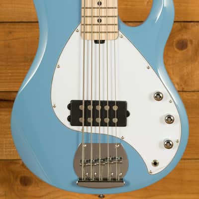 Sterling RAY5 SUB Series StingRay 5 Bass - Chopper Blue image 1