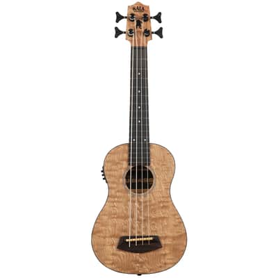 Kala Brand Quilted Ash Acoustic Electric Fretted U•BASS Ukulele image 4
