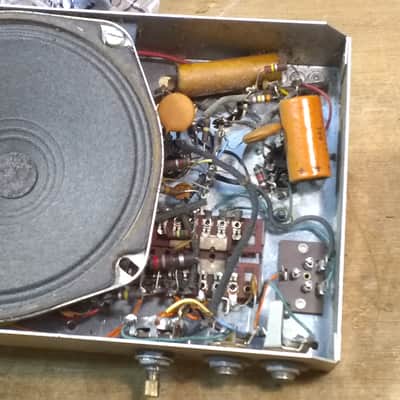 Silvertone 3070 R2R Power Amp Section w/ tubes and speaker 1954 image 12