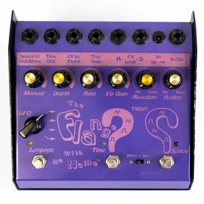 Lovetone ? Flanger with No Name Guitar Effect Pedal - Highly Collectable image 1