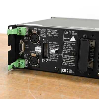 QSC CX1202V 1200W 70V 2-Channel Power Amplifier CG011ZX image 7