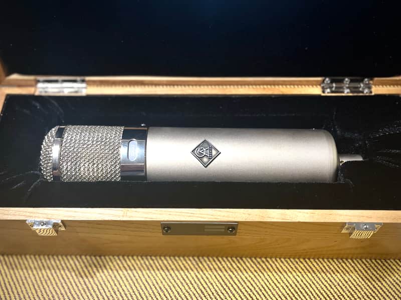 Golden Age Premier GA-47 Large Diaphragm Switchable Pattern Tube Condenser Microphone 2018 - 2020 - Nickel image 1