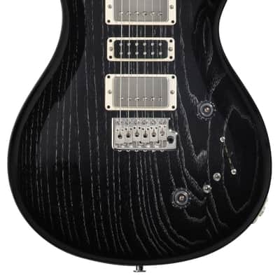 PRS Swamp Ash Special Electric Guitar - Black Doghair Smokeburst with Maple Fingerboard image 2