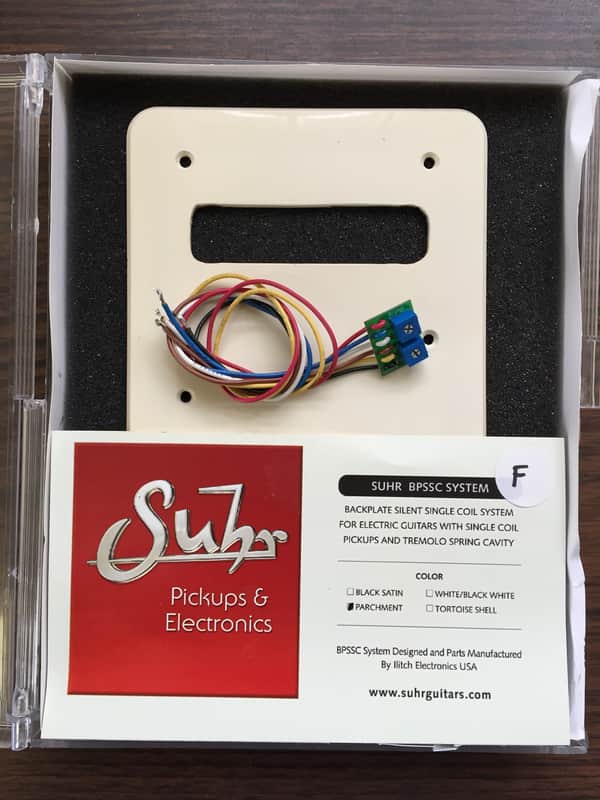 Suhr BPSSC Backplate Silent Single Coil System | Reverb