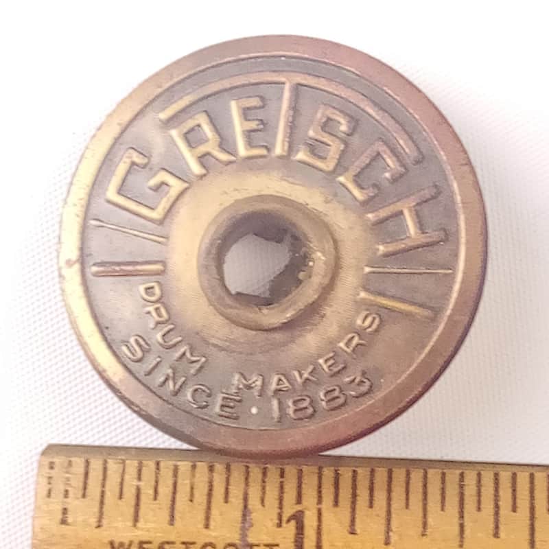 Gretsch Snare Drum Round Badge Skinny Sticks 40s-50s Broadkaster Brooklyn,NY USA image 1