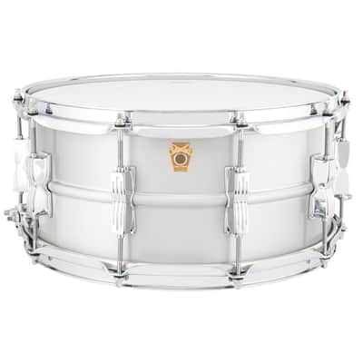 Ludwig LA654BM Acrolite 6.5X14 Acro Aluminum Snare 10 Lug Snare Drum image 1