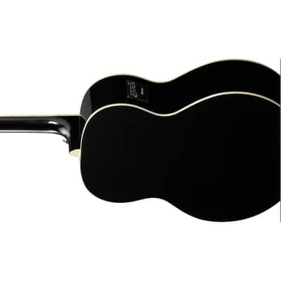 Ibanez AJ70M1E Artwood Acoustic-Electric Jumbo Body Guitar - Black High Gloss image 8