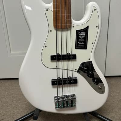 Fender Player Jazz Bass Fretless with Pau Ferro Fretboard - Polar White image 2