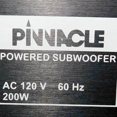 Pinnacle AC SUB 100 subwoofer plate amplifier image 4