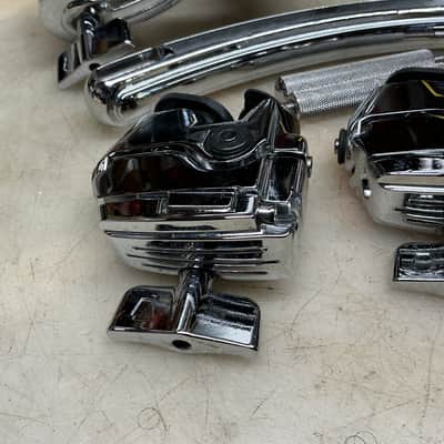 Ludwig Atlas Bass Drum Rail Consolette w/Tom Mount NiCe - Chrome image 2