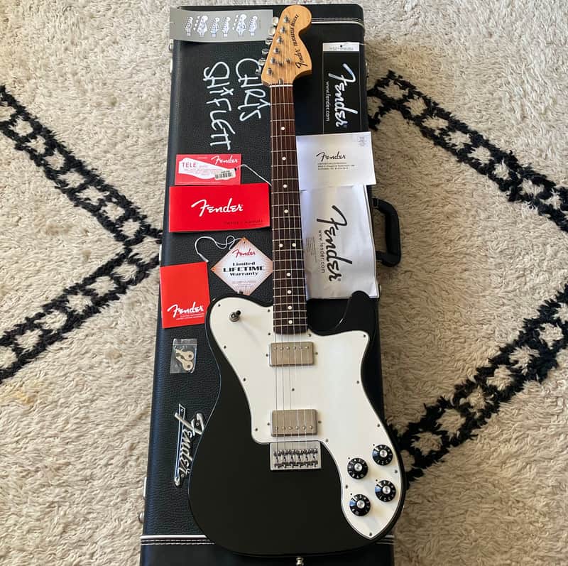 Fender Chris Shiflett Artist Series Signature Telecaster Deluxe 2015 - Black
