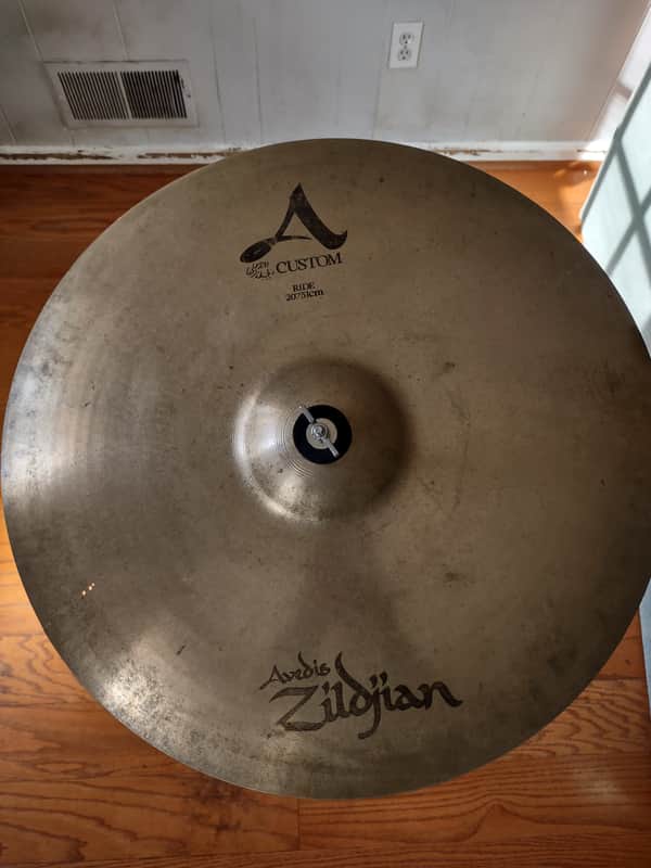 Zildjian 20" A Custom Ride Cymbal 1991 - Present - Brilliant image 1