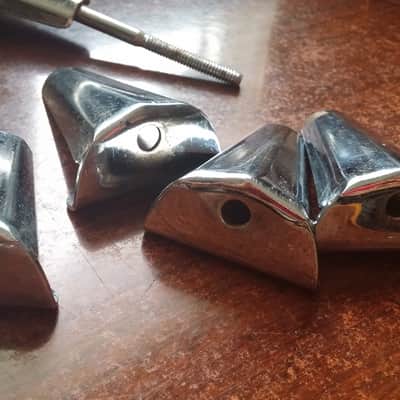 Tama Vintage TRAK Drums SET OF 8 Bass Drum T Rods & Claws Tama Made Japan RARE PARTS 80s image 14