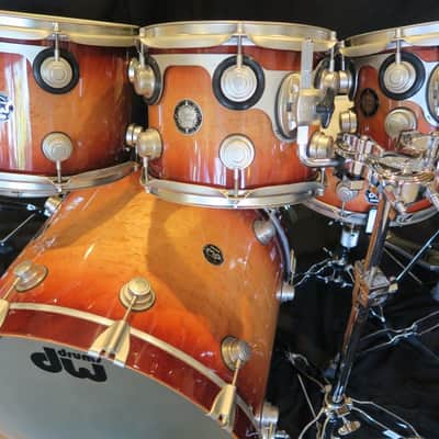 DW DRUM WORKSHOP TIMELESS TIMBER MAPLE DRUMS 8 10 12 14 16 22 w/ SNARE #20/100 image 3