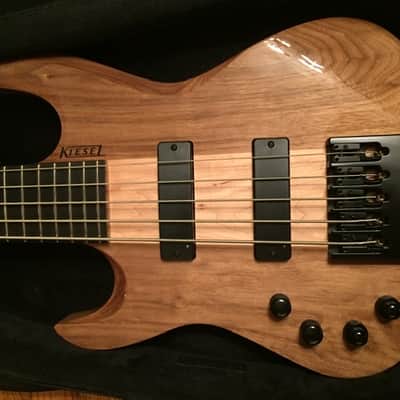 Lefty Kiesel Vader VB5 (strung right handed) Headless Bass image 7