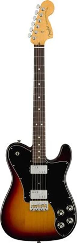 Fender American Pro II Telecaster Deluxe Rosewood 3 Color Sunburst W/C image 1
