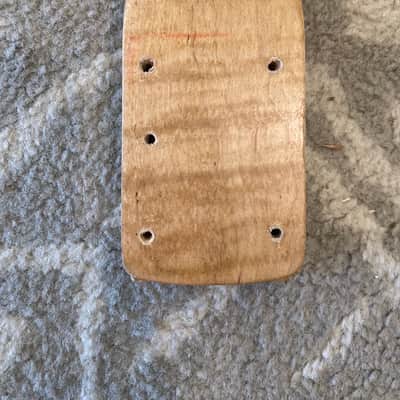 Stratocaster Neck flame Maple figured medium profile fender image 6