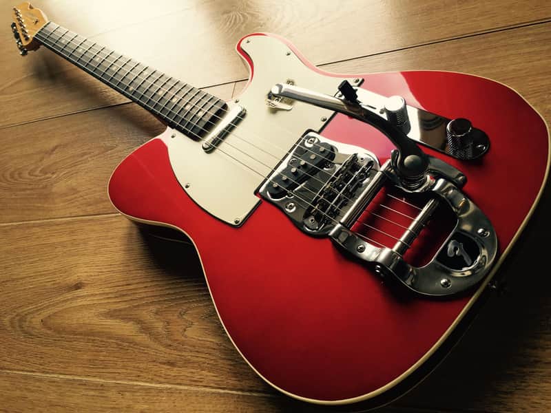 Fender Telecaster 1962 Reissue w/ Factory Bigsby 2007 Old Candy Apple Red image 1