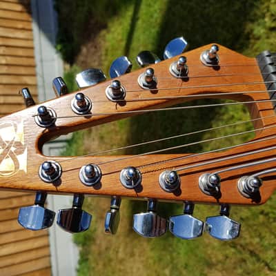12 String Mobius Megatar, Excellent Condition With New Strings, Bag and Stereo Split Cable image 9