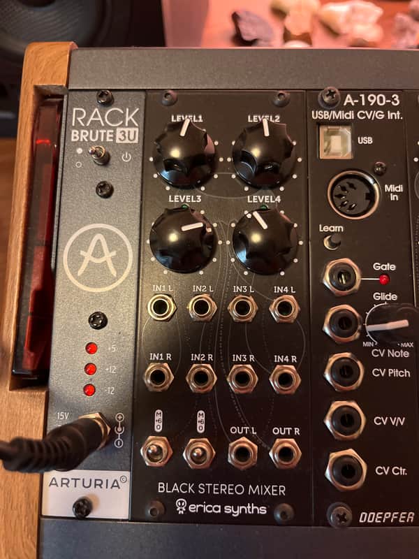 Erica Synths Black Stereo Mixer V3