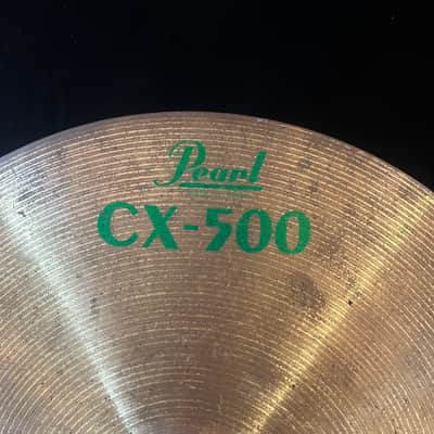 Pearl CX-500 1980sPre-Owned Pearl CX-500 20" Ride Cymbal – Classic 1980s image 2