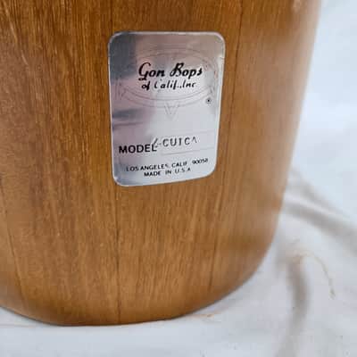 Gon Bops Wood Cuica Drum - 1980s (C020-13) image 2
