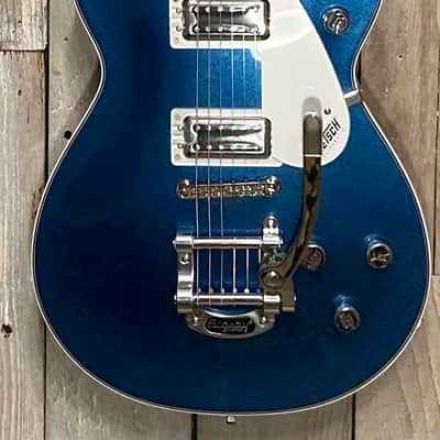 Gretsch G5230T Electromatic Jet FT , Bigsby Aleutian Blue, Help Support Brick & Mortar Music Shops image 2
