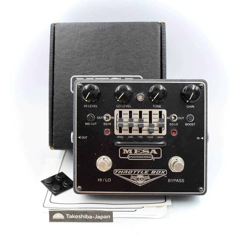 Mesa Boogie Throttle Box EQ Overdrive Pedal Deal!